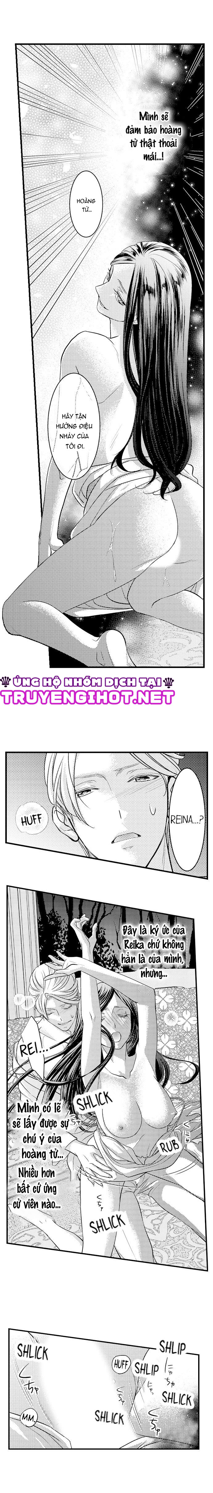chuyển sinh vào thế giới khác ~ nếu muốn trở thành nữ hoàng hãy tìm cách để được hoàng đế sủng ái vào ban đêm chapter 12.1 5