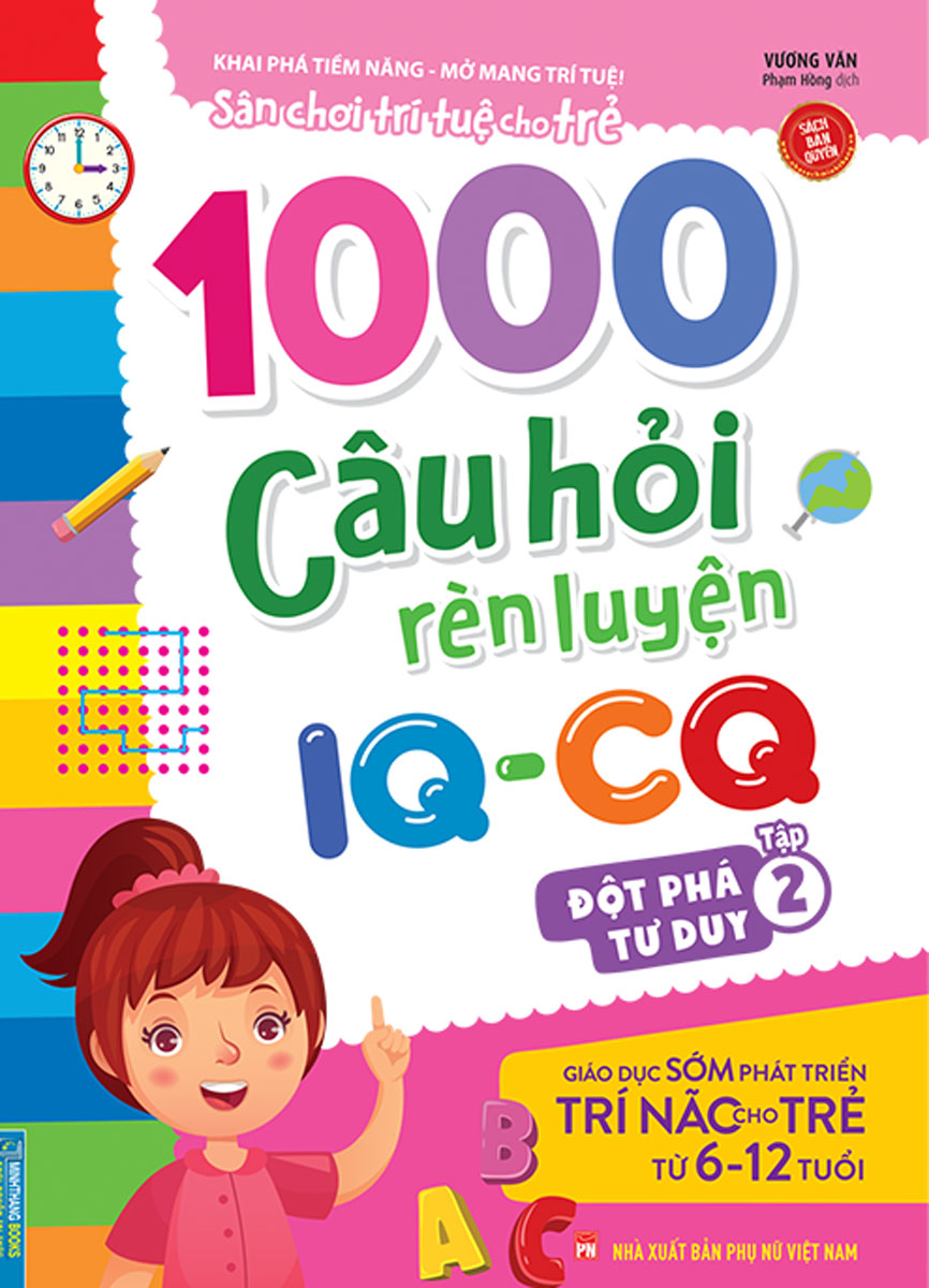 1000 Câu Hỏi Rèn Luyện IQ - CQ - Đột Phá Tư Duy - Tập 2 _MT