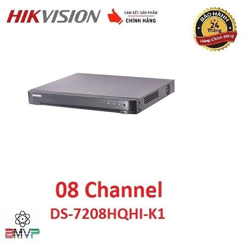 Đầu ghi hình 8 kênh Turbo HD 4.0 Hikvision DS-7208HQHI-K1 - Hàng chính hãng