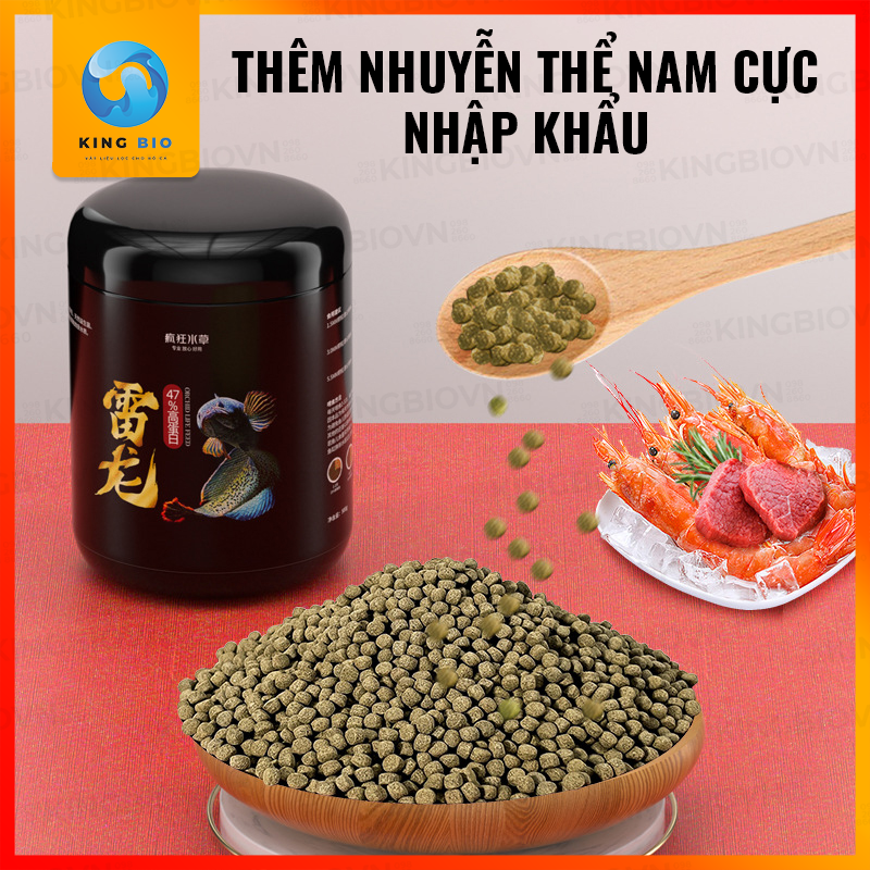 Cám FKSC Snakehead Fish - Thức ăn cho cá lóc cảnh giúp kích size, kích màu và hỗ trợ tiêu hóa