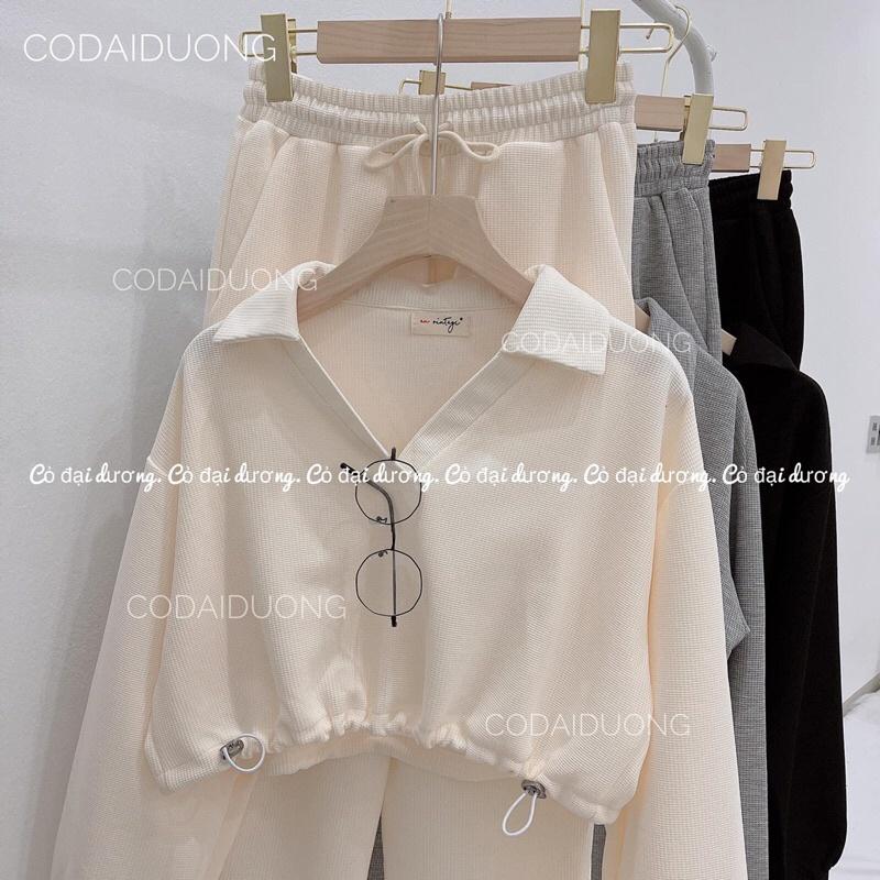 Bộ TT cổ v trơn dáng CRT