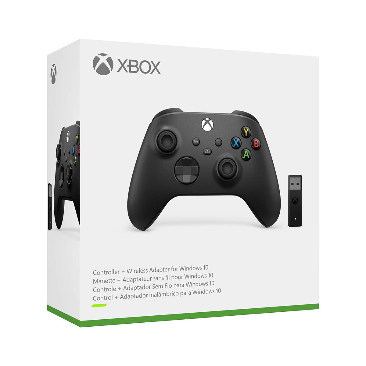 Hình ảnh Tay Cầm Microsoft Xbox Series X|S Kèm Usb (Màu Đen) - Hàng Nhập Khẩu