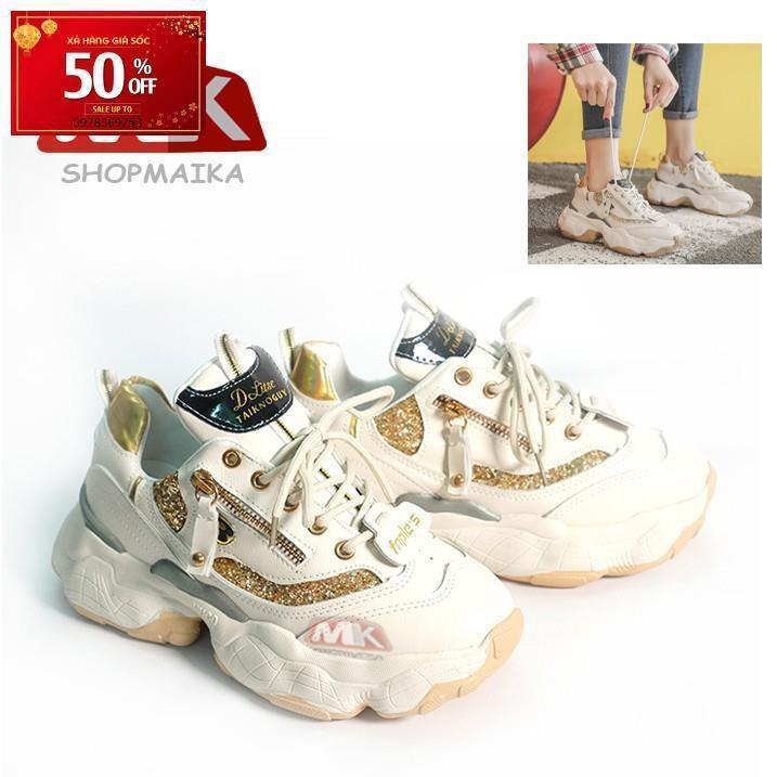 Giày nữ Sneaker đế cao thời trang  S115