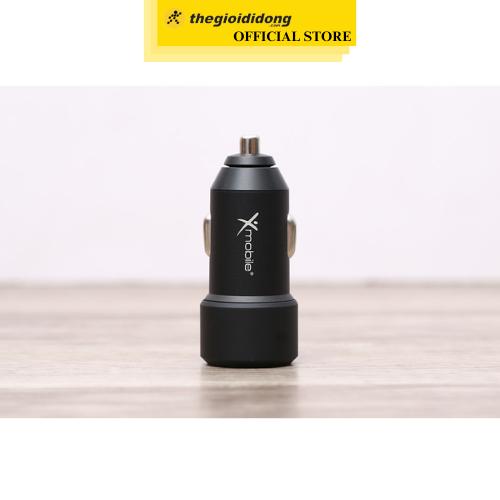 Sạc xe hơi 2 cổng USB 12W Xmobile SN-177 - Hàng Chính Hãng