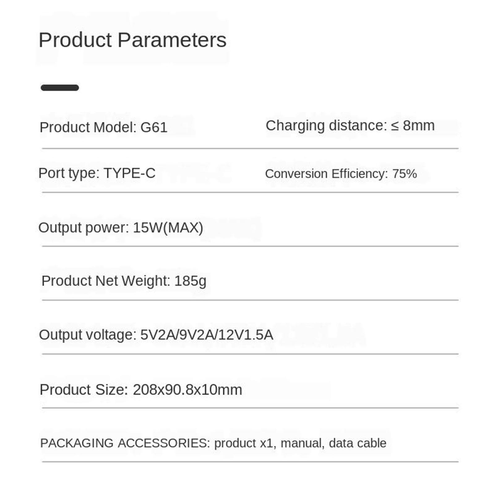 3 in 1 Wireless Charging Stand 15W Fast Wireless Charger for iPhone 12/11/11 Pro
