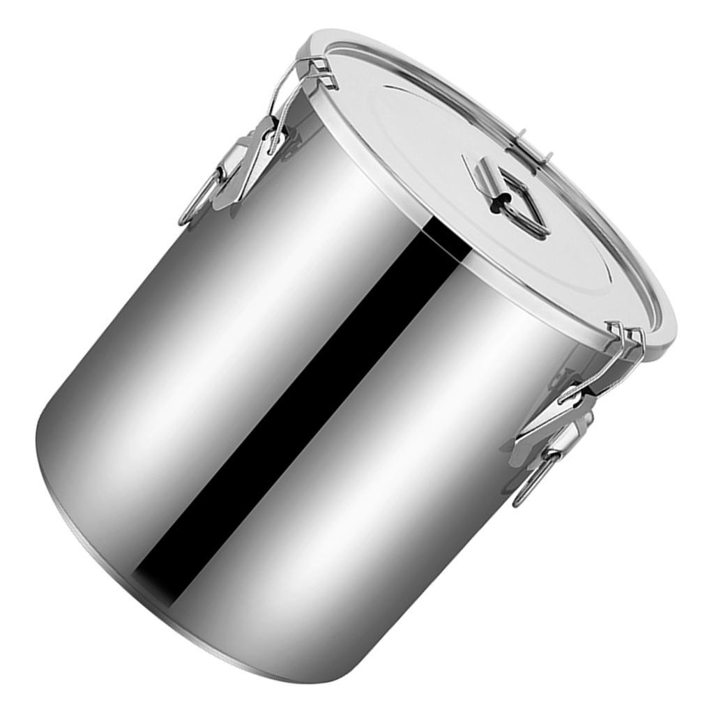 2-3 of pack Stainless Steel Cereal Container Kitchen Grain Storage Canister