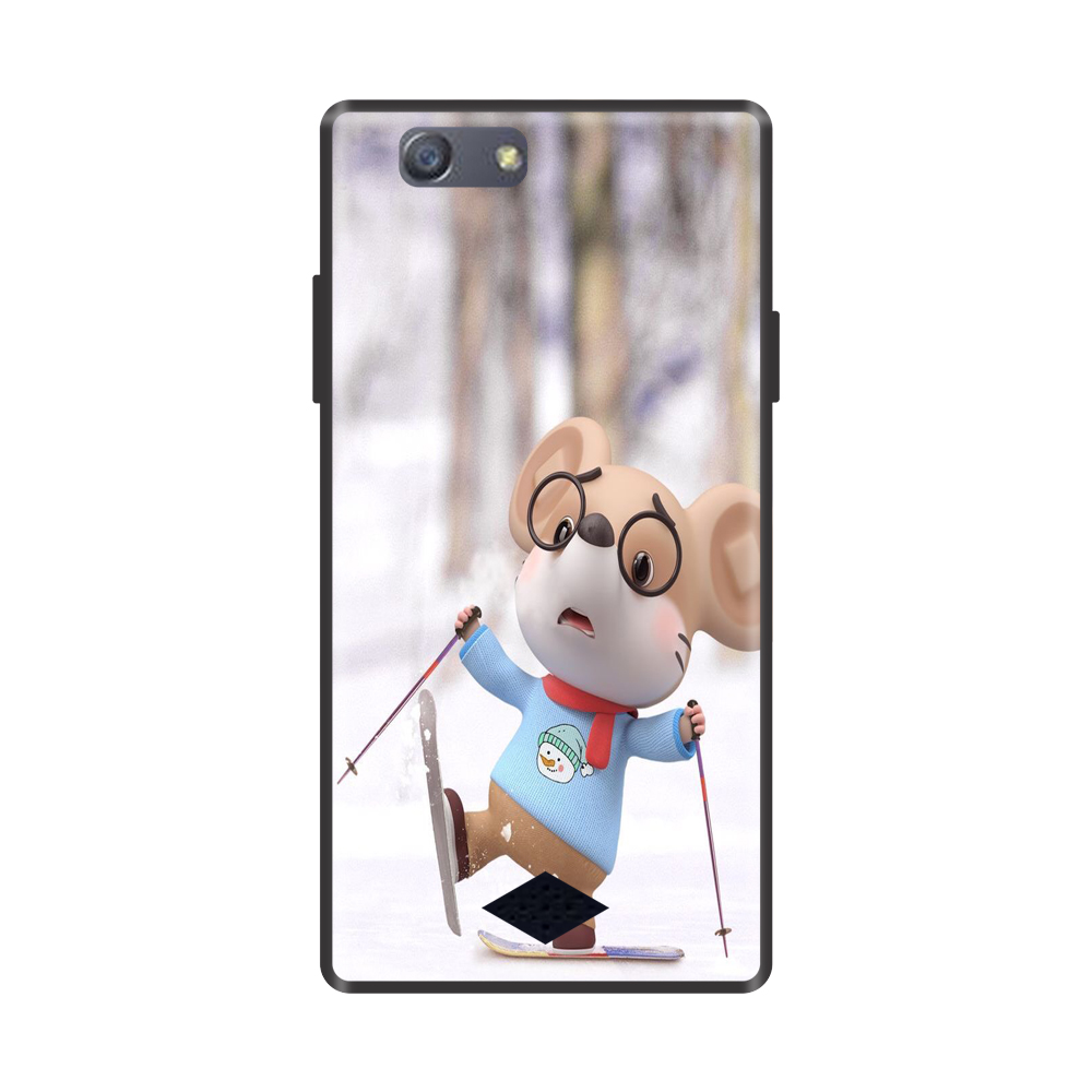 Ốp lưng TPU viền dẻo cho điện thoại OPPO NEO 5 Hình Chuột Tết 2020 - Mẫu 21