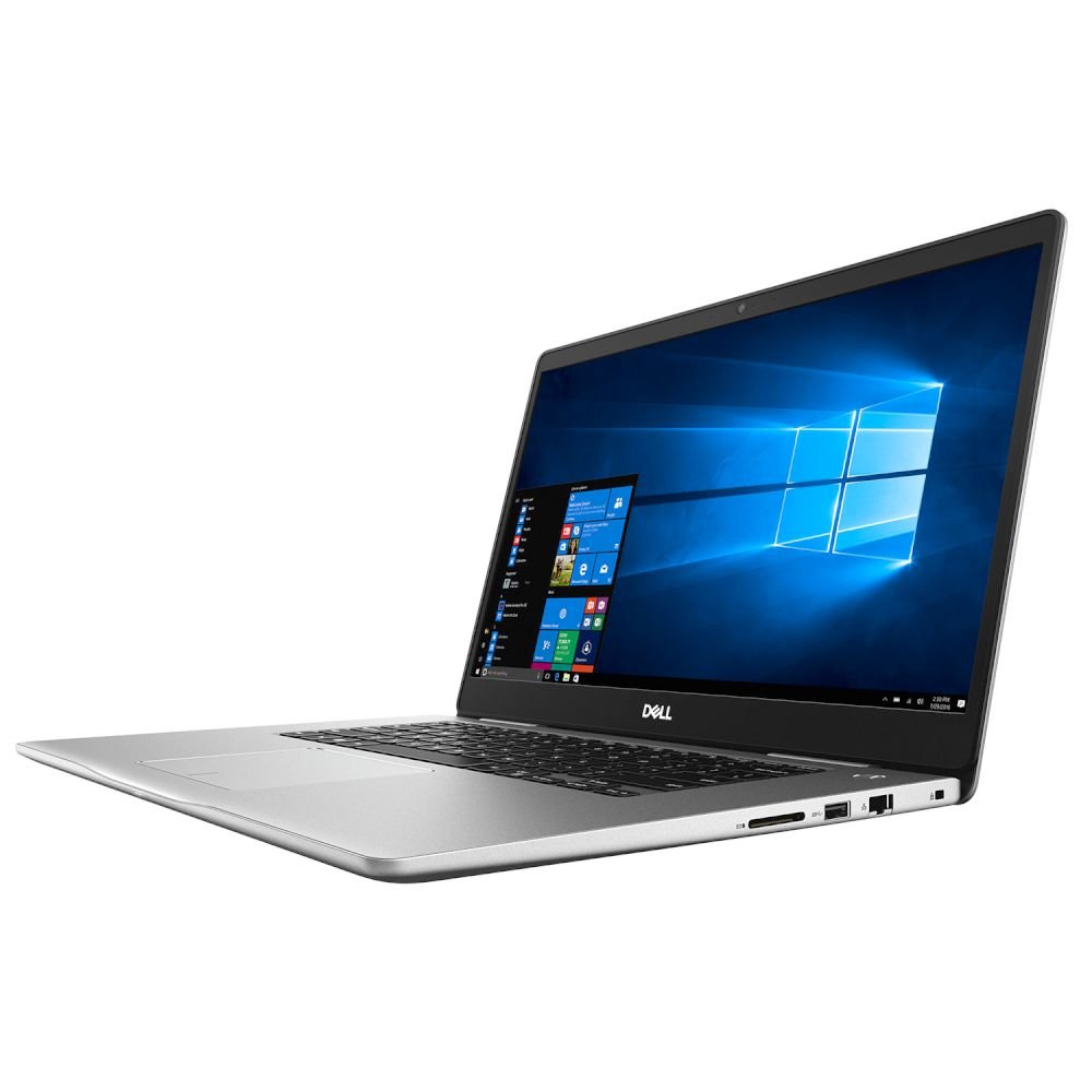 Laptop Dell Inspiron 7570 I7 8550U 8GB 1TB-HDD 4GB 15.6FHD Touch W10 -Silver - Hàng Nhập Khẩu