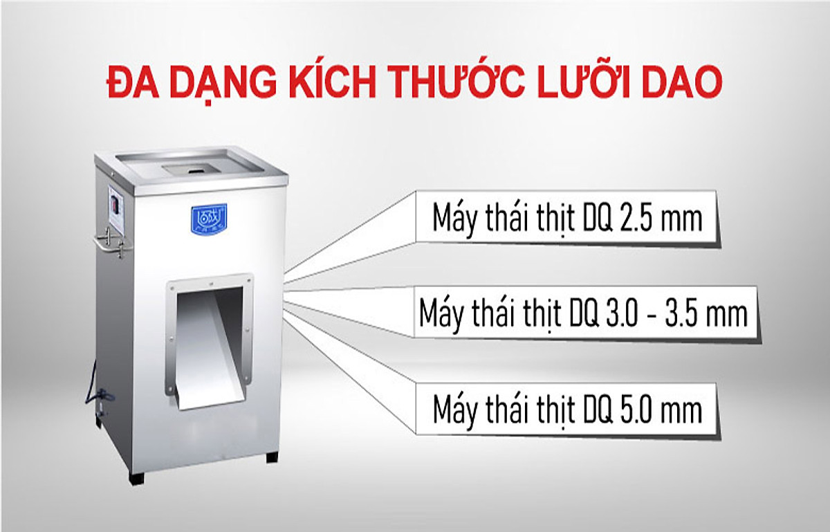 Máy Cắt, Thái Thịt Tươi Sống NEWSUN DQ - 1 - Thái Đa Dạng Kích Thước, Năng Suất Vượt Trội - Hàng Chính Hãng