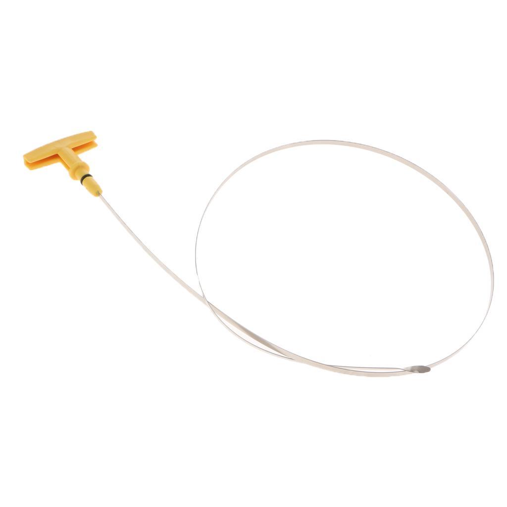 1x Yellow Engine Transmission Dipstick Oil Level Tool Replacement for