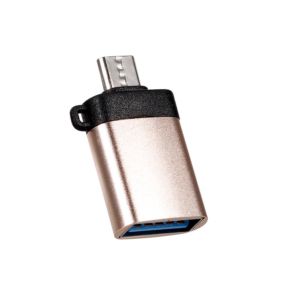 Micro OTG Adapter High Speed 3.0 Transmission Adapter Aluminium Alloy Shell Adapter Plug and Play for Keyboard Mouse