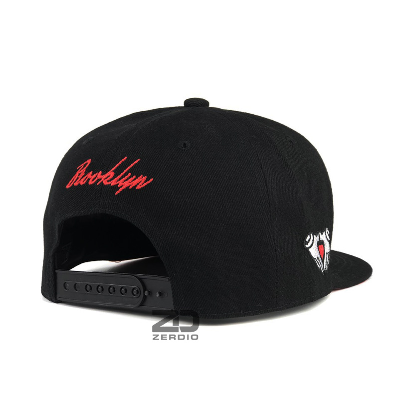 Mũ hiphop, Nón Snapback nam nữ ALLIN đen phong cách thời trang cá tính