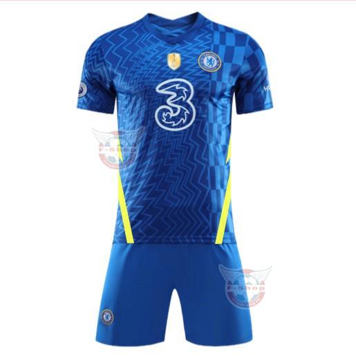 Bộ quần áo bóng đá câu lạc bộ Chelsea CLB ngoại hạng Anh
