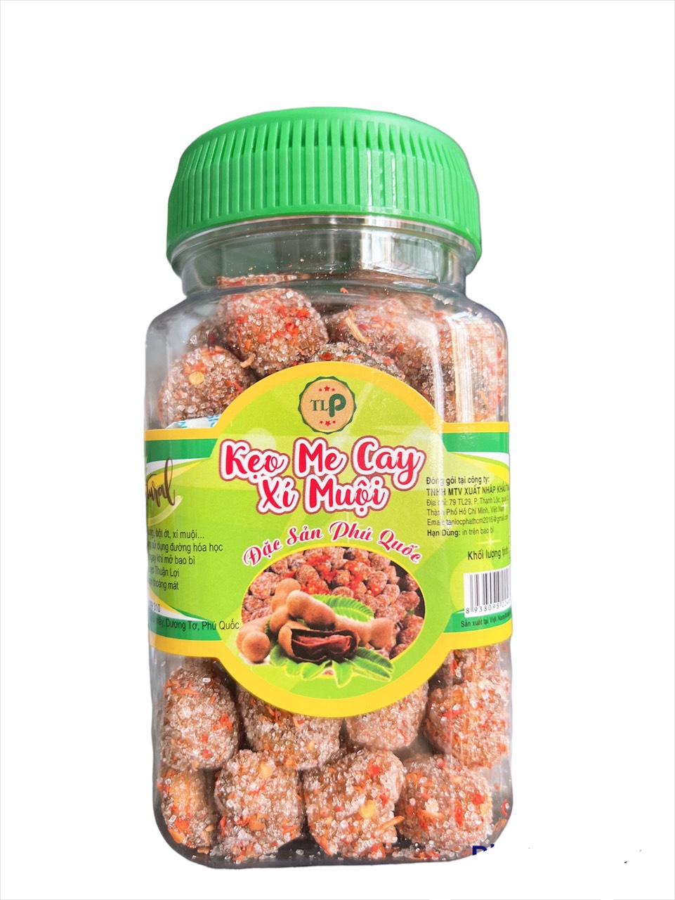 500G KẸO ME CAY XÍ MUỘI THƯƠNG HIỆU TÂN LỘC PHÁT