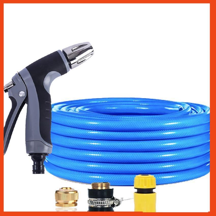 Bộ dây và vòi xịt rửa xe tưới cây tăng áp 3-5m 206817