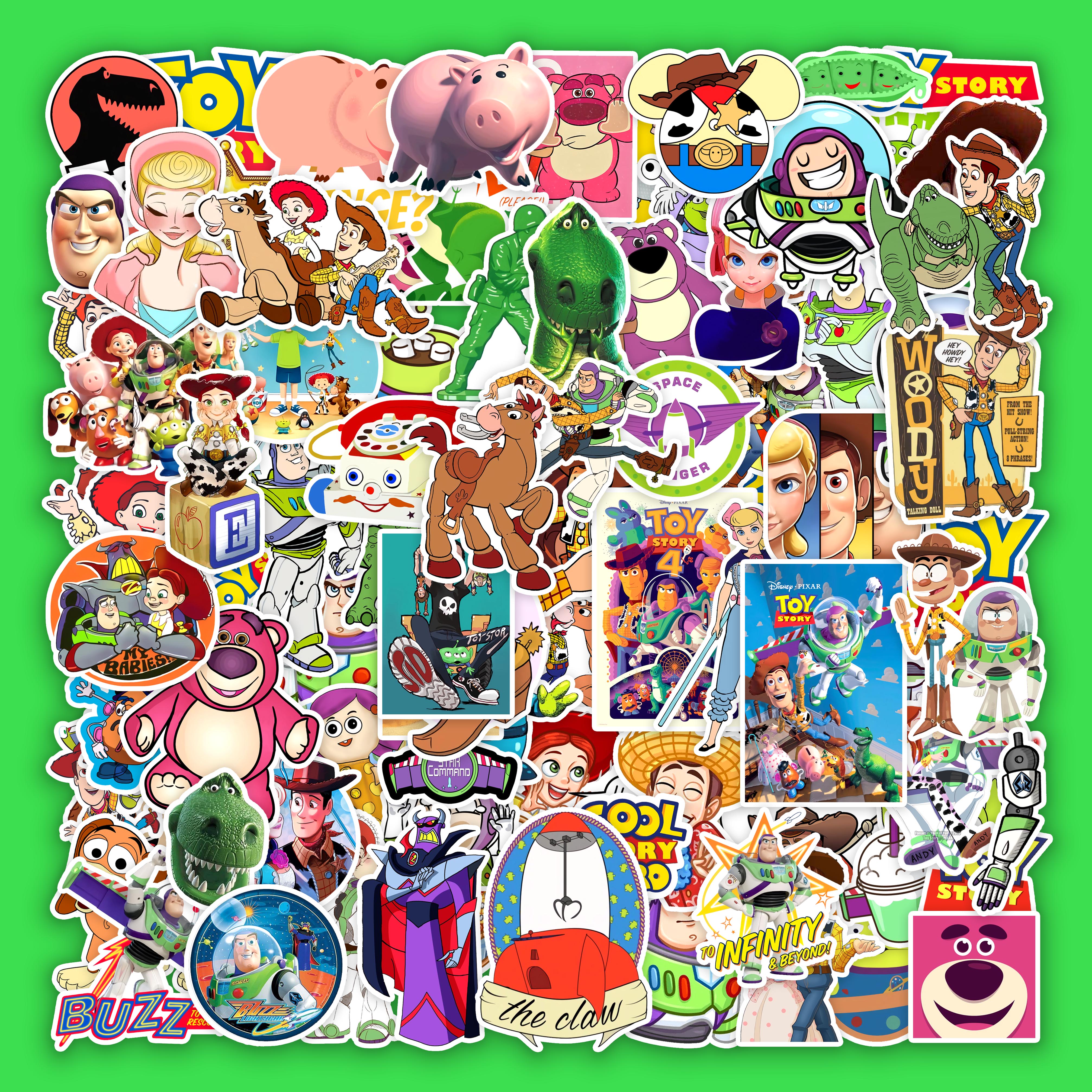 Set 50 Hình Sticker Toy Story