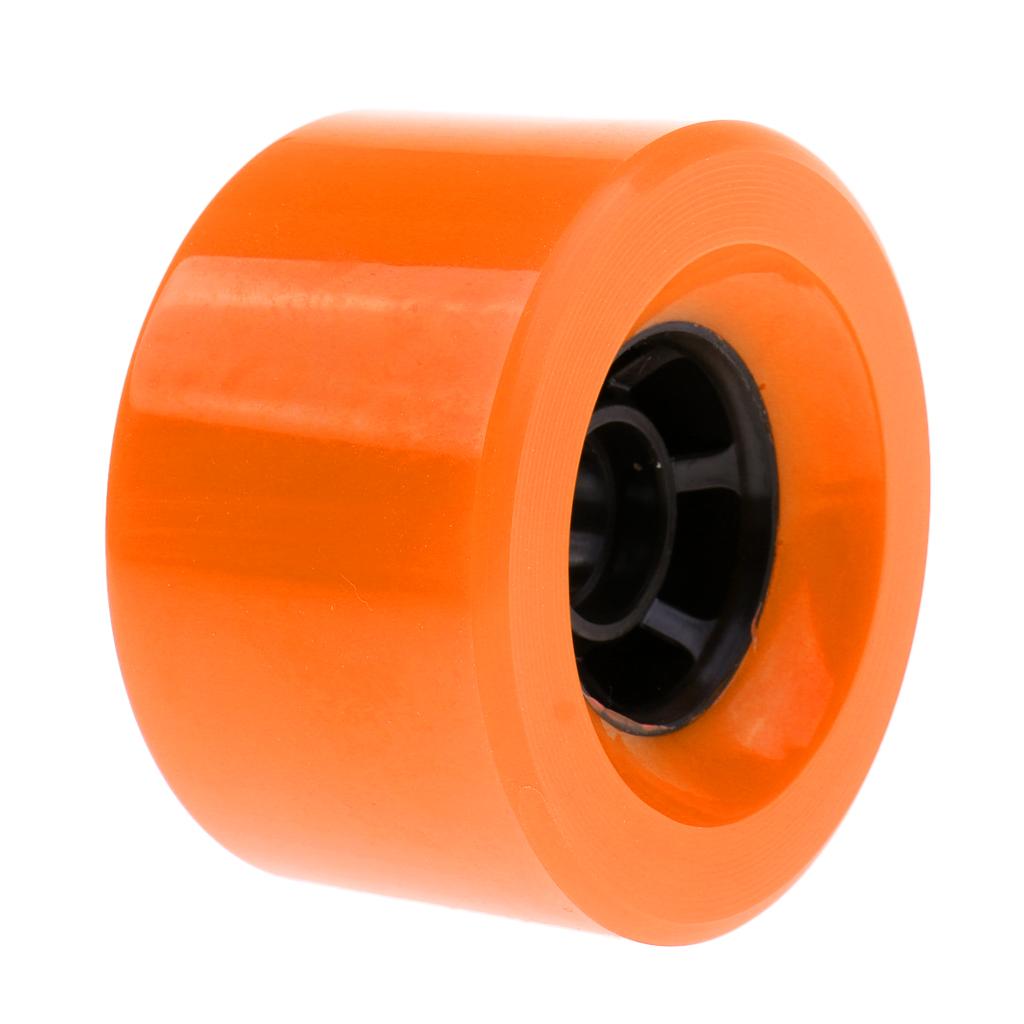 New Solid Cruiser Longboard Skateboard PU Wheel Standard 90*52mm High Elastic Shock Absorb