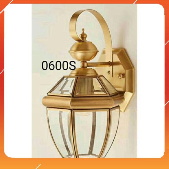 Đèn tường đồng kính trang trí ngoài hiên TG6001S