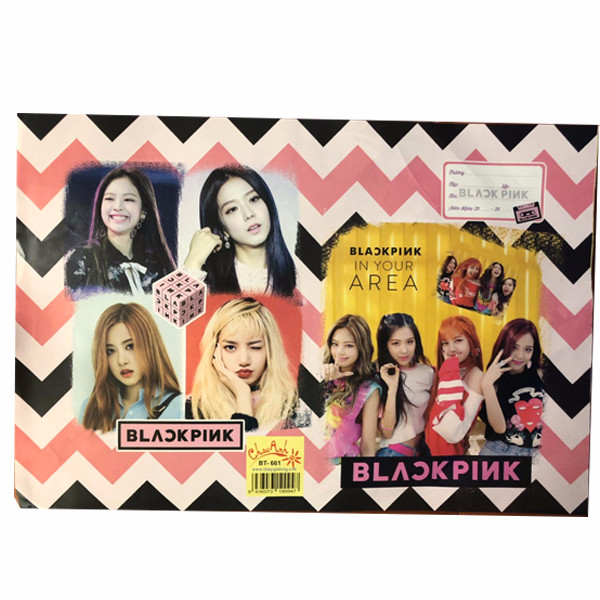 Set 10 tấm bọc vở Blackpink