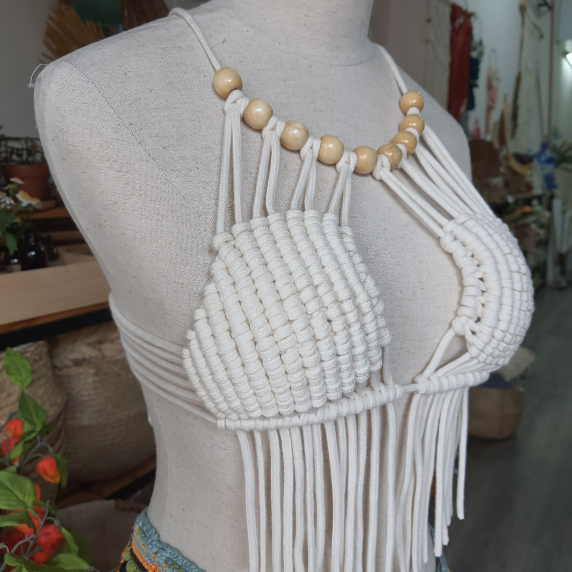 Macrame Bikini Top - Đồ Bơi Handmade Sexy