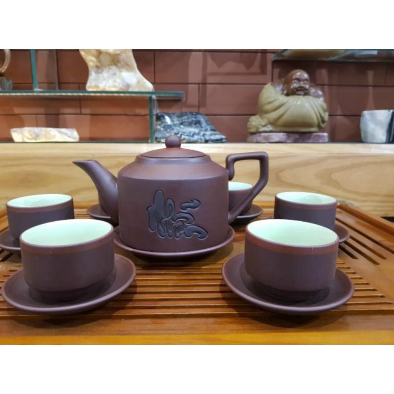 Bộ ấm trà tử sa