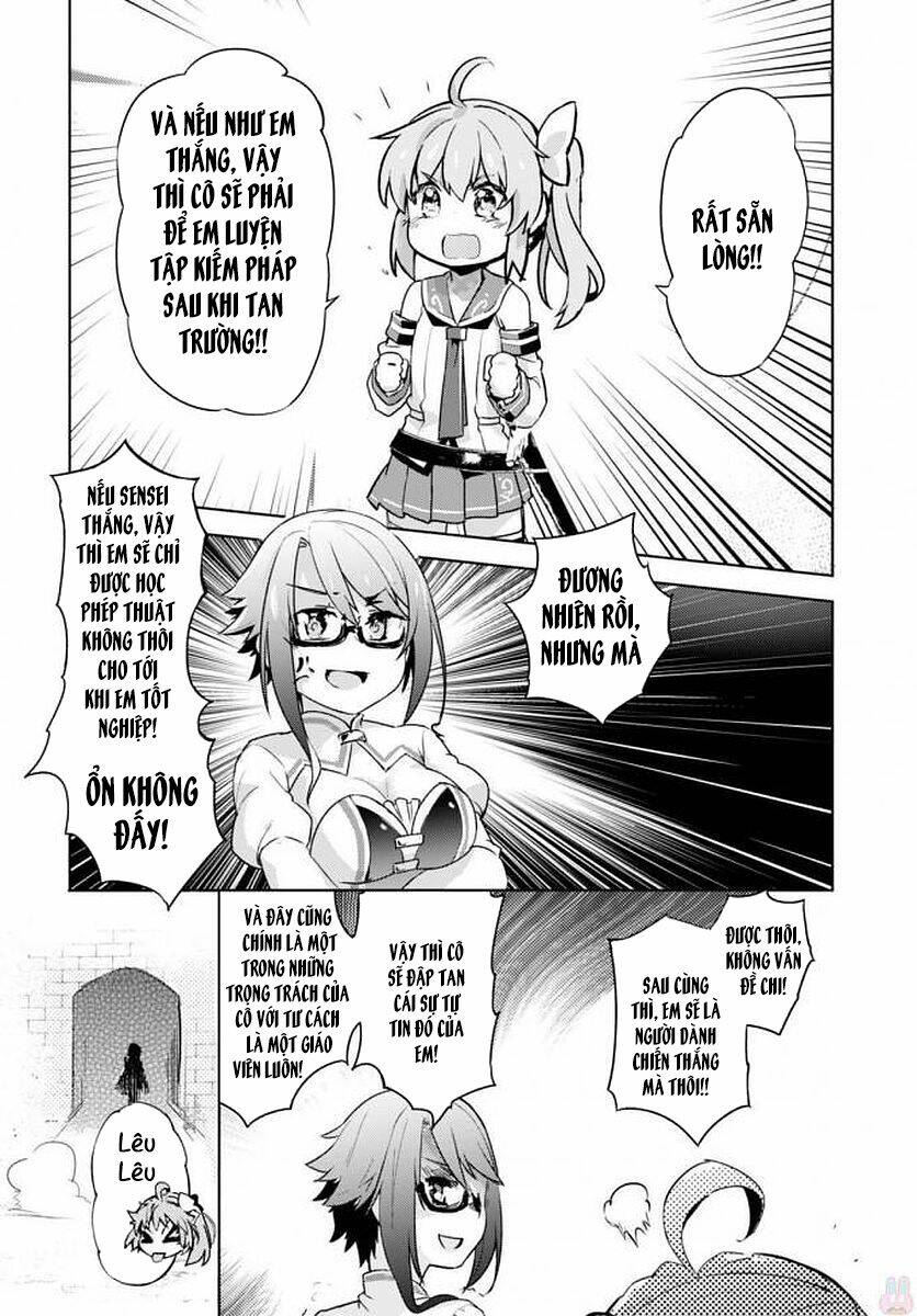 kenshi o mezashite nyugaku shitanoni maho tekisei 9999 nandesukedo!? chapter 4 27