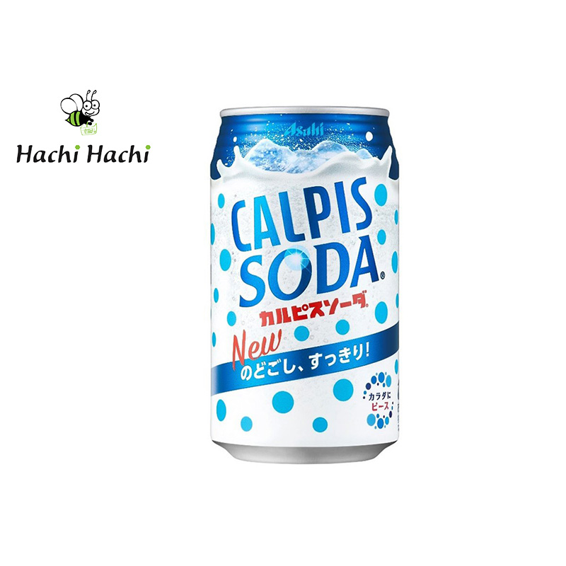 Soda sữa chua uống Calpis Asahi 350ml