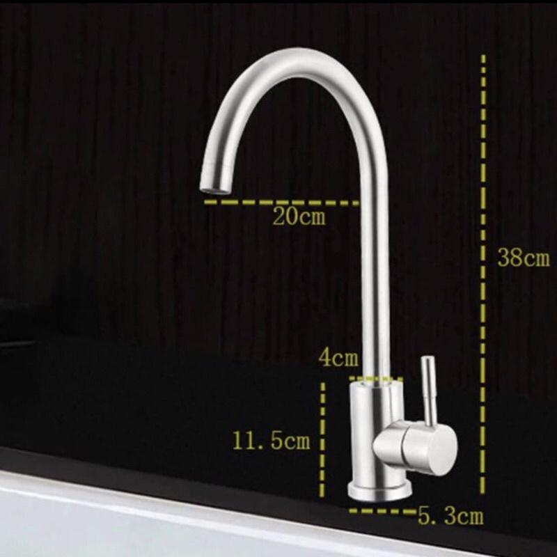 Vòi rửa bát nóng lạnh 304
