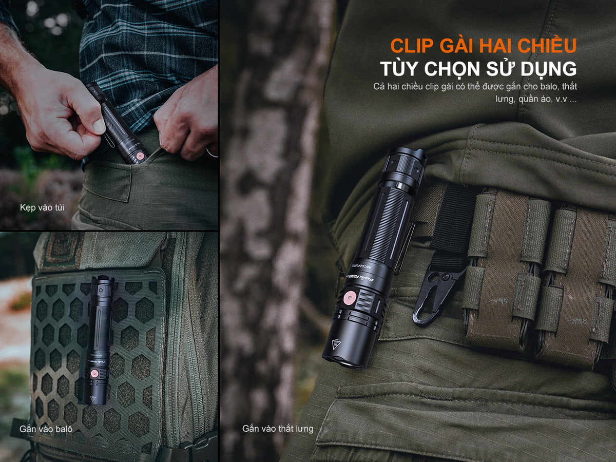 Đèn pin cầm tay Fenix PD36R V2.0