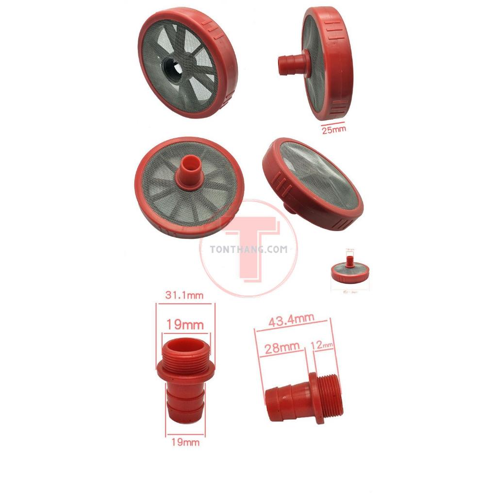 Lược lọc rác đầu nén xịt thuốc rửa xe