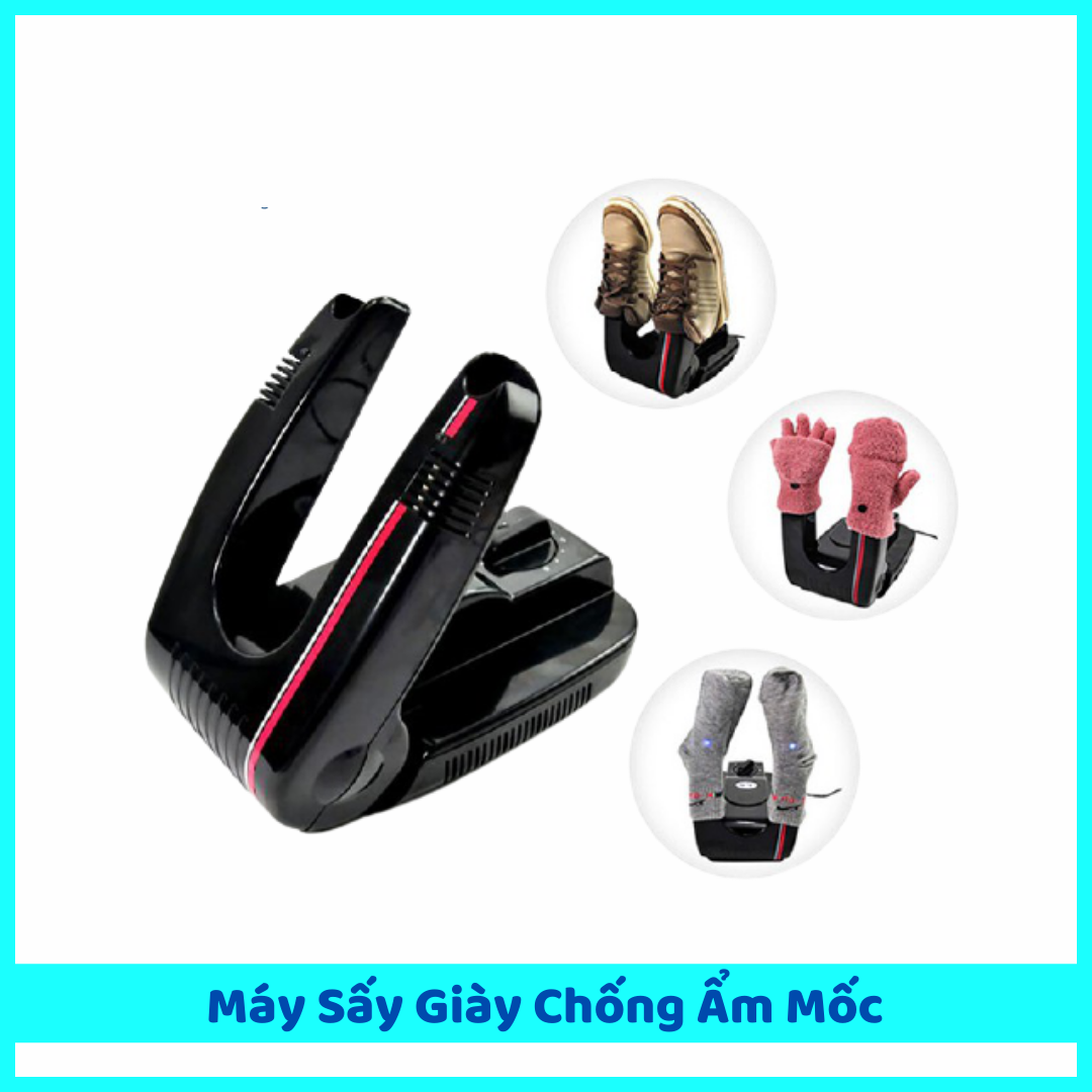 Máy Sấy Khô Giày, Tất, Khử Mùi Hôi Đa Năng Tiện ích, chống hôi chân