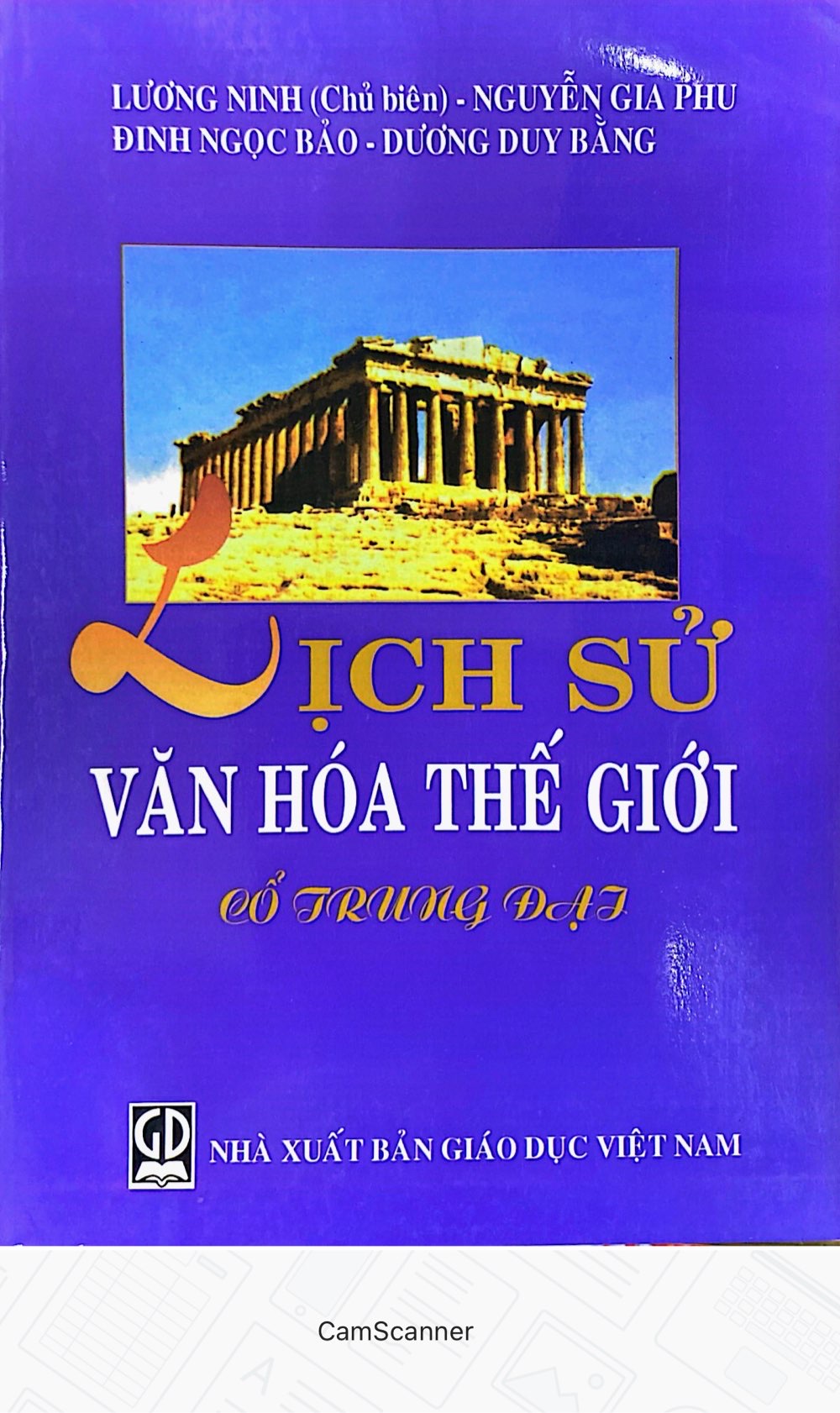 Lịch Sử Văn Hóa Thế Giới Cổ Trung Đại