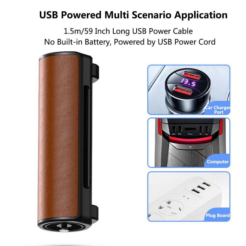 Quạt lưng ghế điều hòa cho tài xế xe tải đường dài Rear Headrest Cooling Fan USB