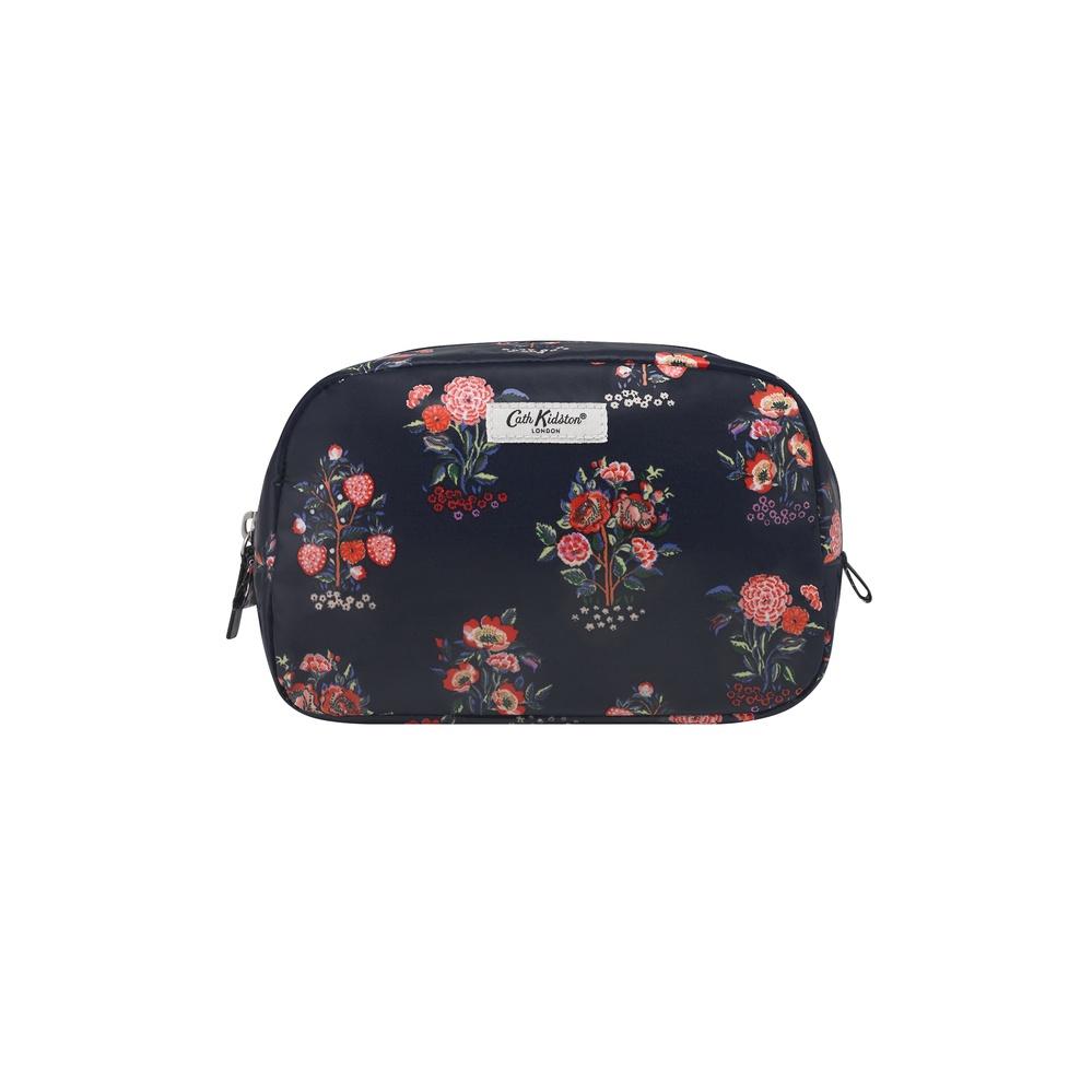 Cath Kidston - Túi đựng mỹ phẩm/Classic Cosmetic Case - Kingdom Posey - Navy -1042481