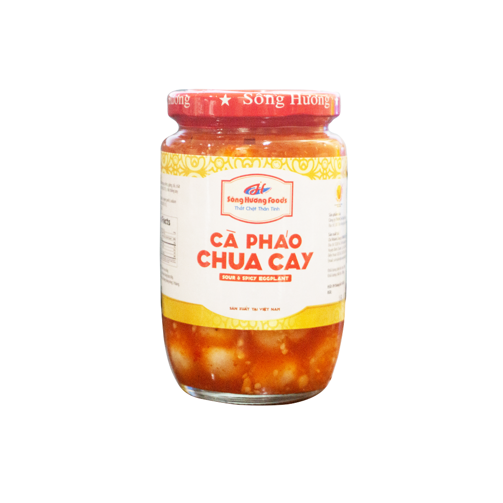 Cà Pháo Chua Cay Sông Hương Foods Hũ 390g