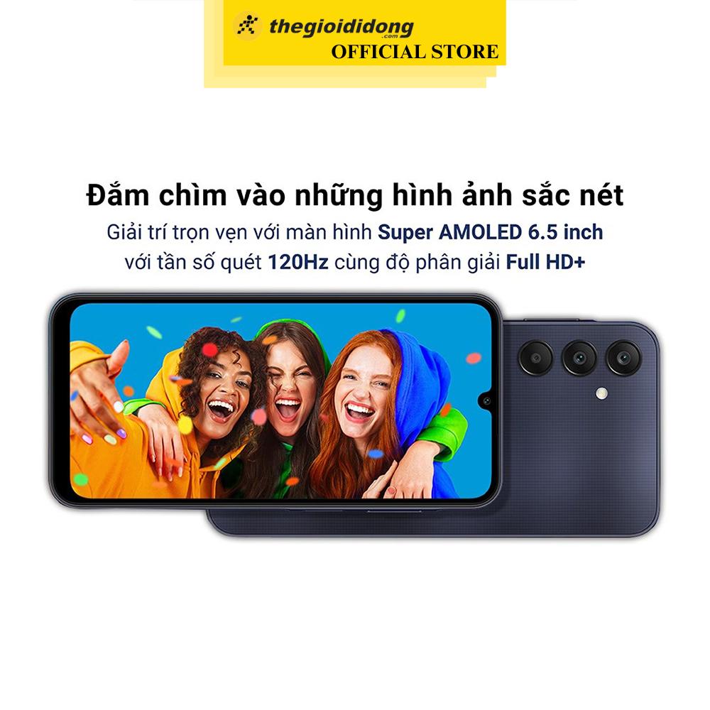 Điện thoại Samsung Galaxy A25 5G 8GB - Hàng Chính Hãng