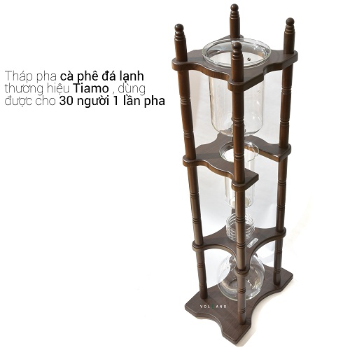 Bộ dụng cụ pha cà phê đá lanh cold drip của Tiamo