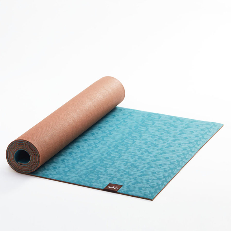 Thảm tập Yoga Siêu bám PU Beinks - b'Earth 4mm - BONDI BLUE