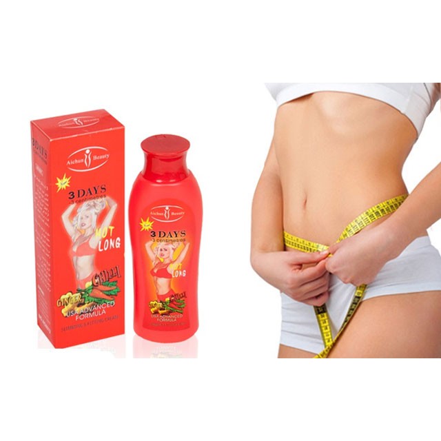 Kem massage tan mỡ bụng Gừng Ớt Slimming & Fitting Cream 200g