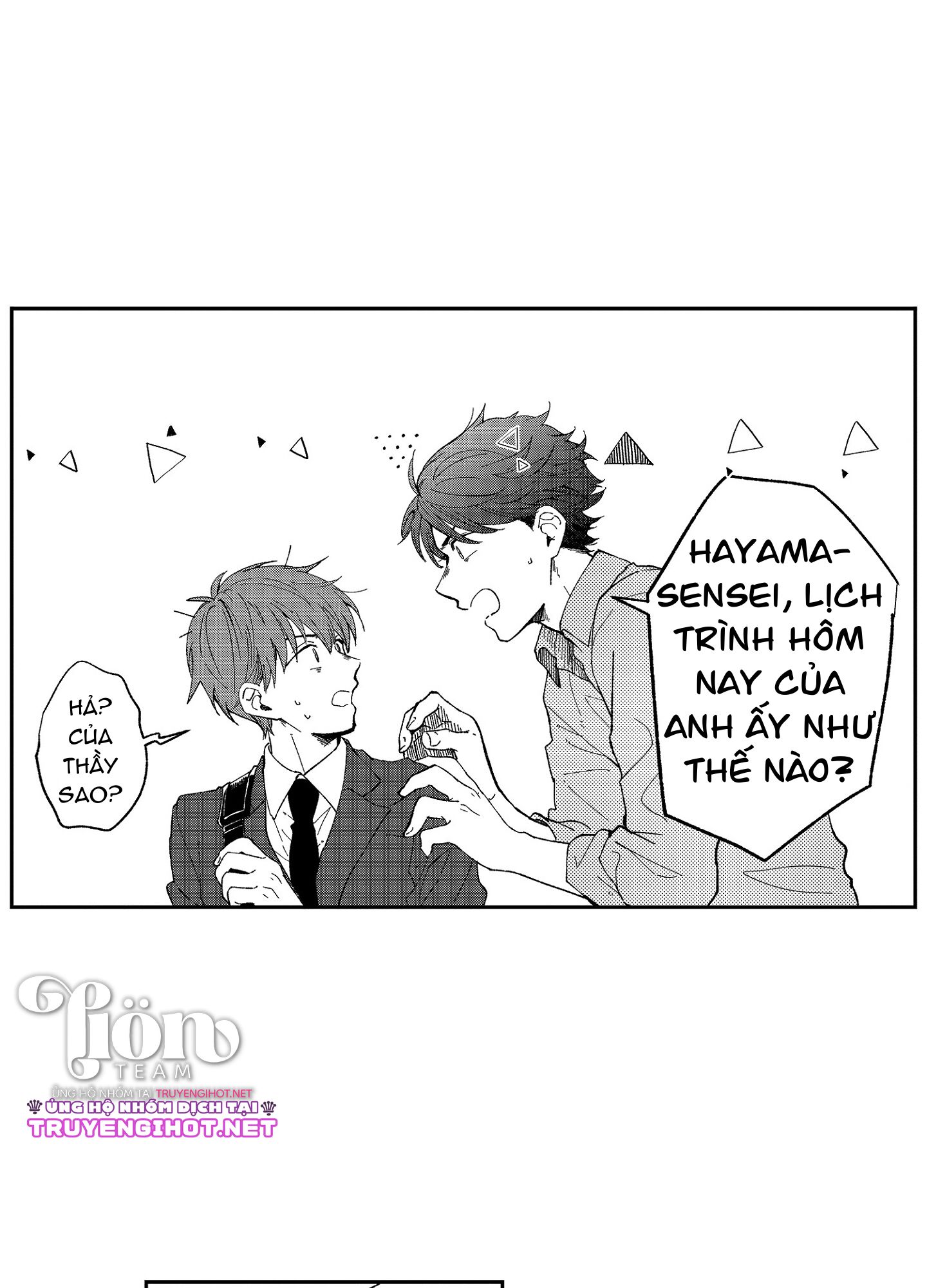làm gối cho thầy hayama chapter 3.2 4