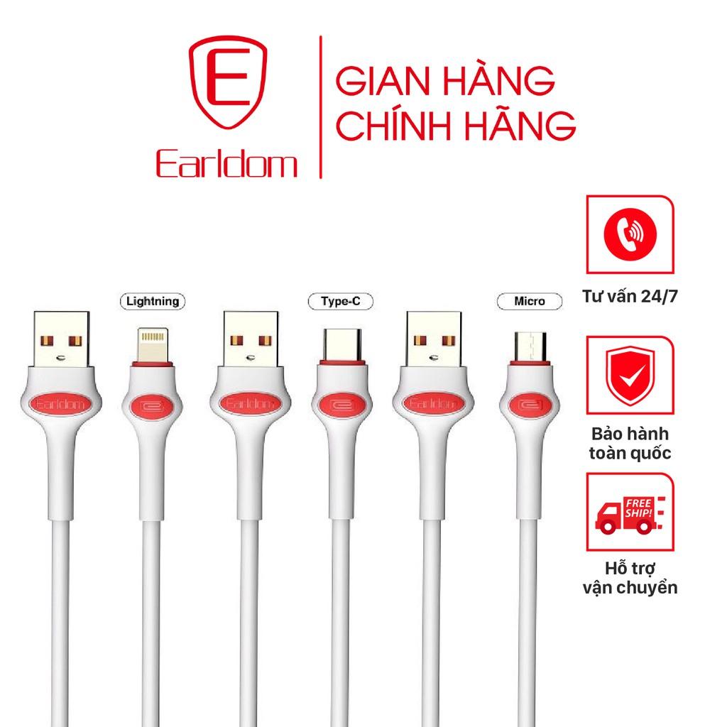 Cáp sạc 2.4A Earldom 1M EC-082 - Hàng chính hãng