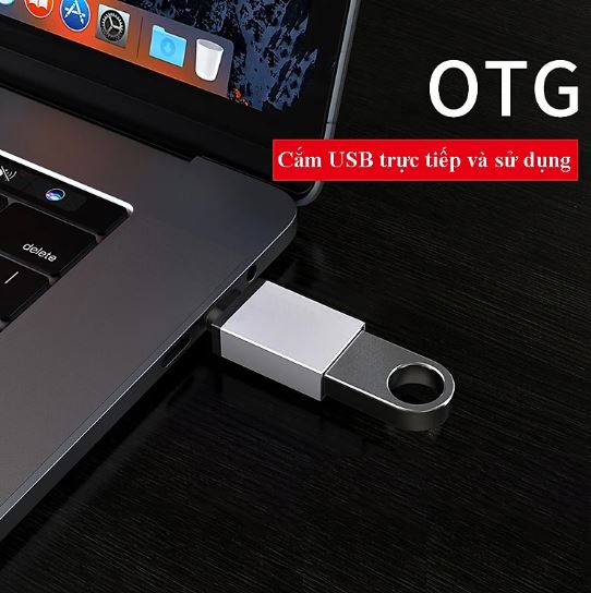 Đầu chuyển đổi USB TypeC và USB 3.0 thương hiệu RIBI - hàng chính hãng