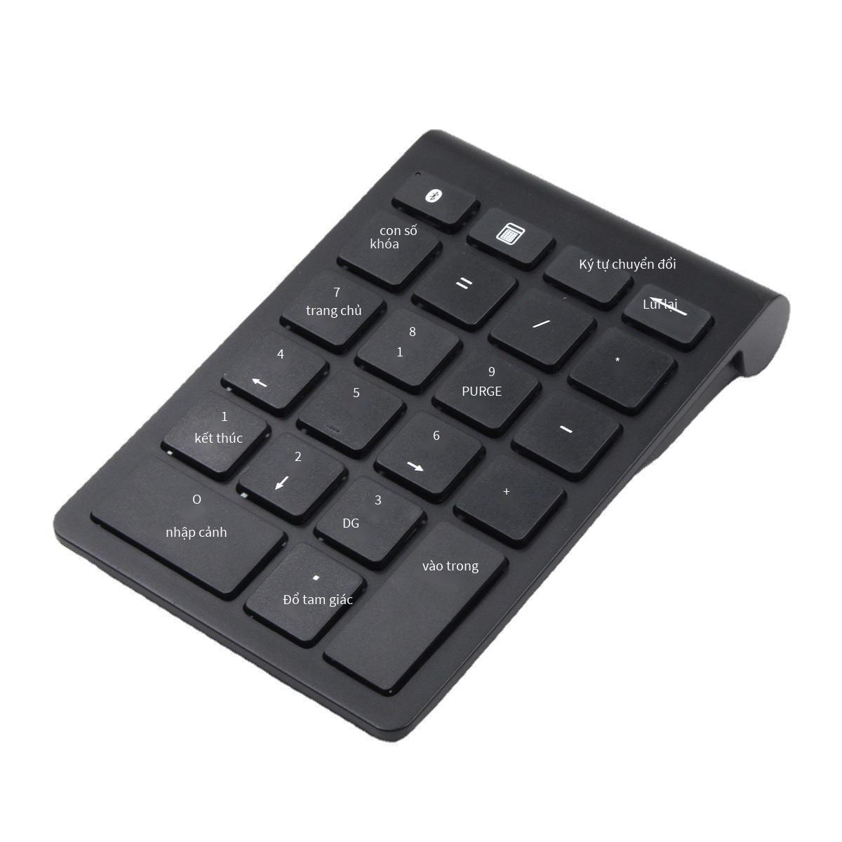 Khuyến mại 22 phím Bluetooth không dây 2.4G kỹ thuật số bàn phím máy tính xách tay bàn phím máy tính văn phòng không dây bàn phím kỹ thuật số di động