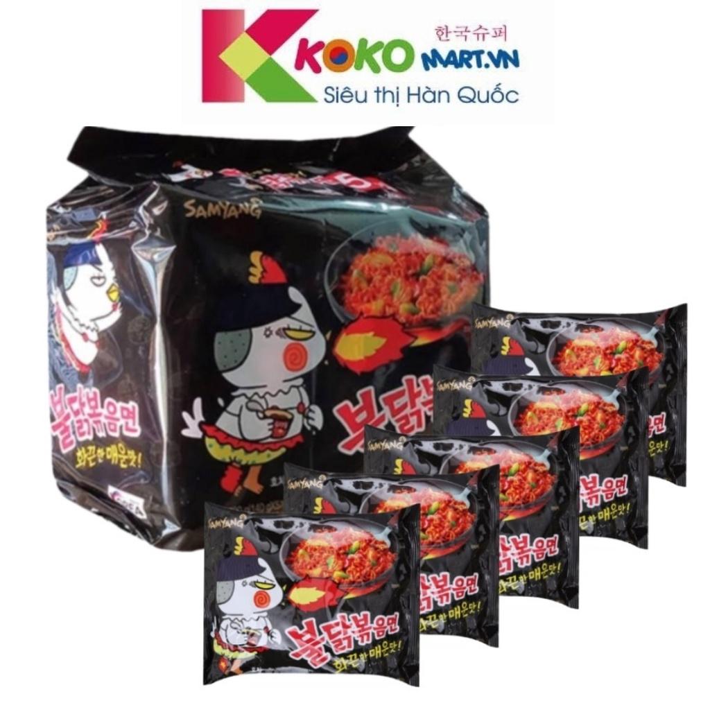 Lốc 5 gói mì gà cay Hàn Quốc vị truyền thống