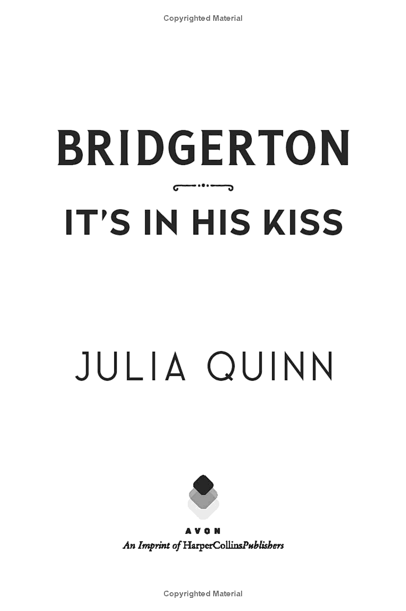 Bridgerton 7: It's In His Kiss