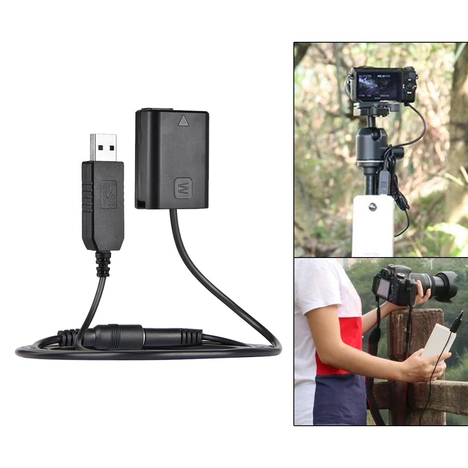 Np-  Battery Adapter USB DC Coupler  Charger for  A6500