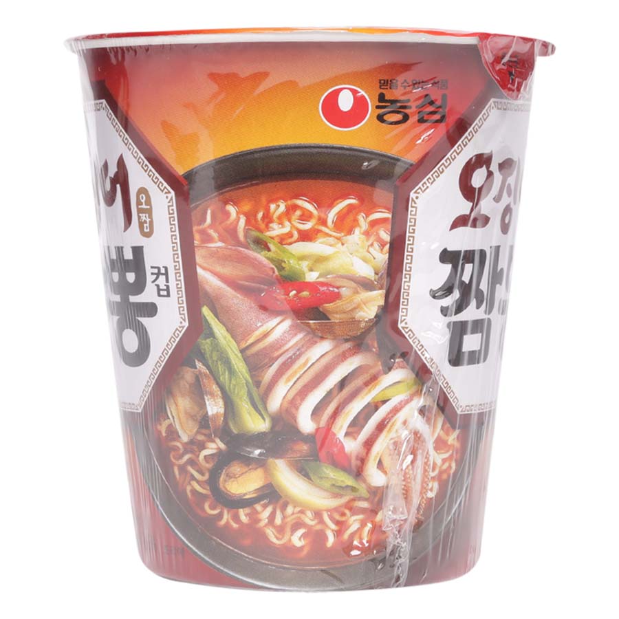 Mỳ Ăn Liền Nhập Khẩu Hàn Quốc Vị Mực Champong NongShim (67g)