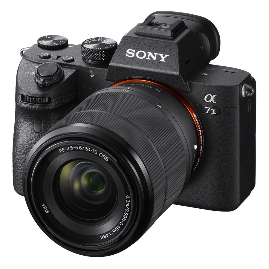 Máy Ảnh Sony Alpha A7 Mark III Body + Lens 28-70mm (24MP) - Đen - Hàng Chính Hãng