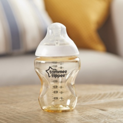 COMBO bình sữa PPSU ty siêu mềm tự nhiên Tommee Tippee Closer to Nature 260ml &amp; Núm ty silicon thay thế 6M+