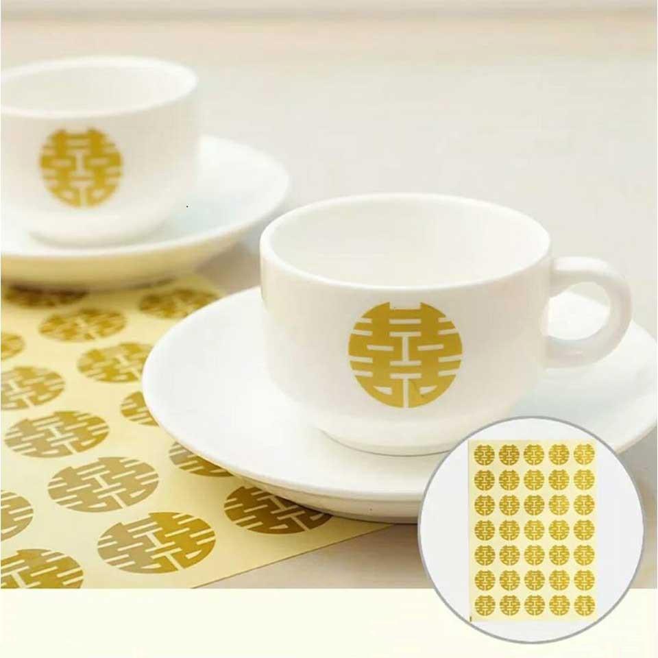 10 TEM DÁN CHỮ HỶ TRONG SUỐT TRANG TRÍ TIỆC CƯỚI GIA TIÊN_DECAL VIP